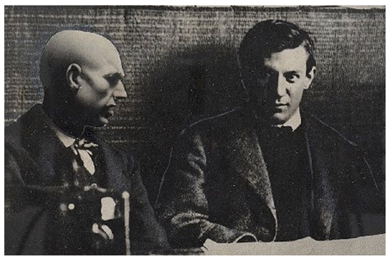 Image 2: The Artist with Picasso (144). The photomontage ‘The Artist with Picasso’ looks less like a fake in the book (144). This image is taken from: Jouannais, Jean-Yves. ‘Imaginer une Vie Réelle’ En Attendant Nadeau, no. 126, 2021. https://www.en-attendant-nadeau.fr/2021/04/26/imaginer-vie-campalans-aub/